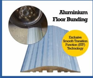 Aluminium Floor Bunding packed