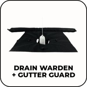 Drain Warden with Gutter Guard Drain Warden with Gutter Guard packed