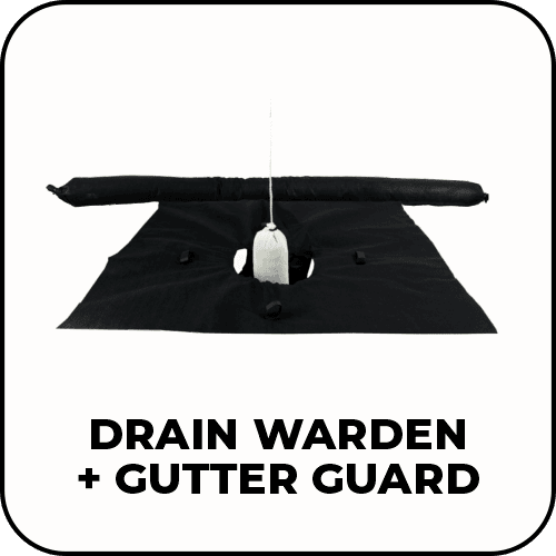 Drain Warden with Gutter Guard packed