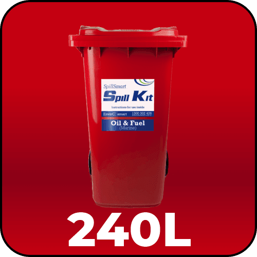 240L Marine Spill Kit packed