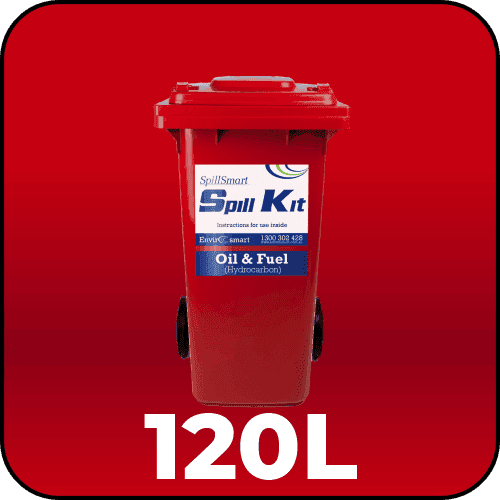Oil & Fuel Spill Kit 120L packed