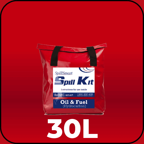 Oil & Fuel Spill Kit 30L packed