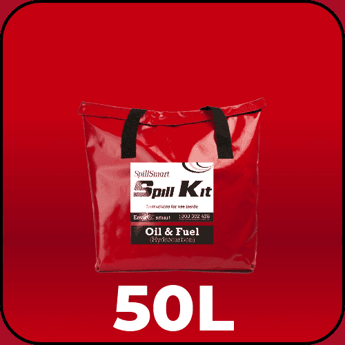 Oil & Fuel Spill Kit 50L packed"