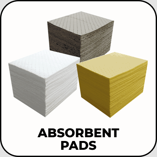 Oil & Fuel Absorbent Pads Heavy Duty packed