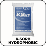 K-Sorb Hydrophobic Absorbent in use