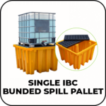 IBC Spill Pallet in use