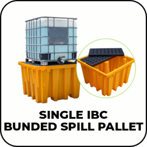 IBC Spill Pallet IBC Spill Pallet in use