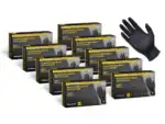 Black Nitrile Disposable Gloves for Industrial Use